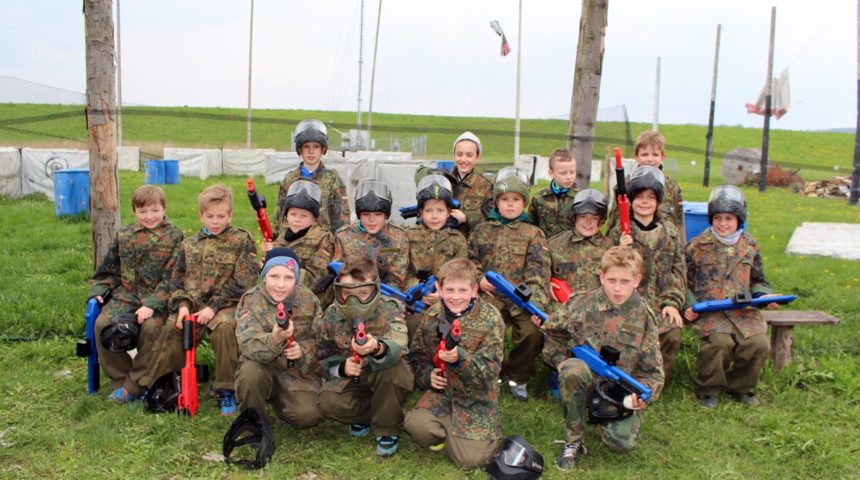 paintball dla dzieci